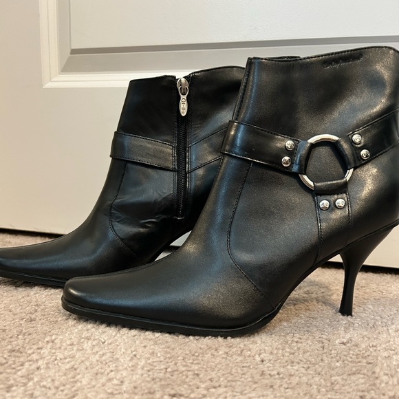 Harley-Davidson Shoes - Harley-Davidson Black Heeled Boots